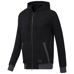 Reebok Noble Fight Kapuzenpullover Herren - Schwarz - DE 678-VIM